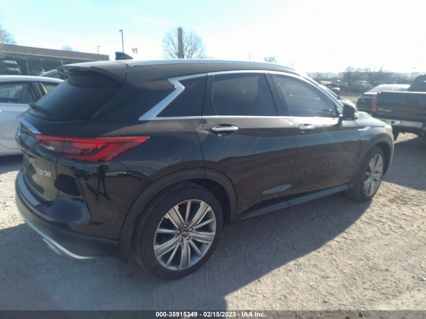 2021 INFINITI QX50 SENSORY 3PCAJ5CA1MF120139