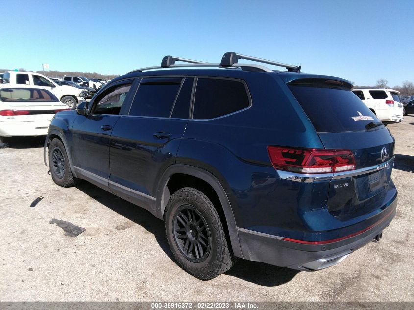 2021 VOLKSWAGEN ATLAS 3.6L V6 SEL - 1V2BR2CAXMC587311