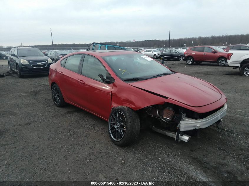 2013 DODGE DART RALLYE - 1C3CDFBH1DD640776