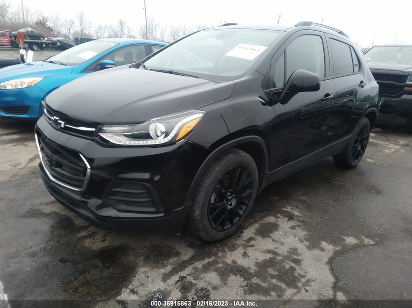 VIN KL7CJLSB3LB351341 2020 CHEVROLET TRAX LT
