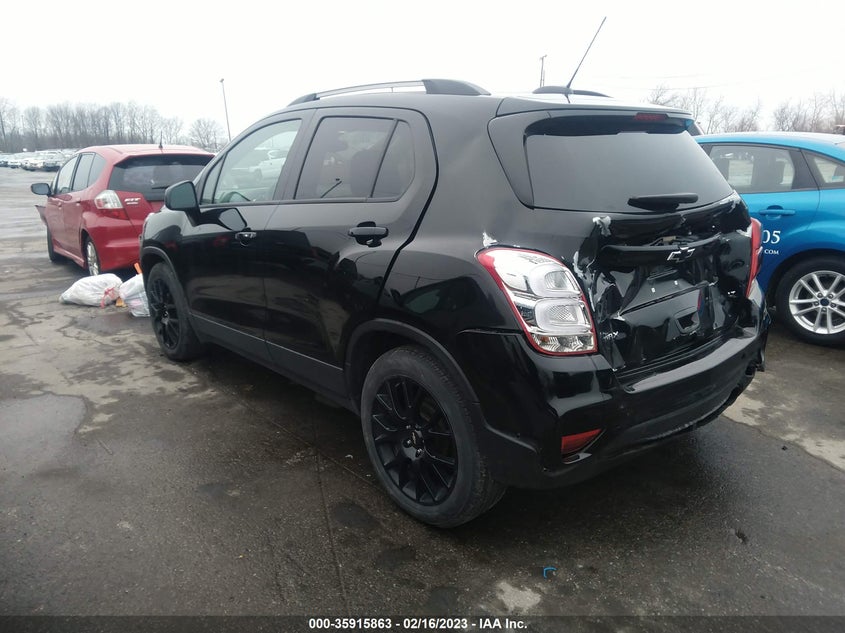 VIN KL7CJLSB3LB351341 2020 CHEVROLET TRAX LT