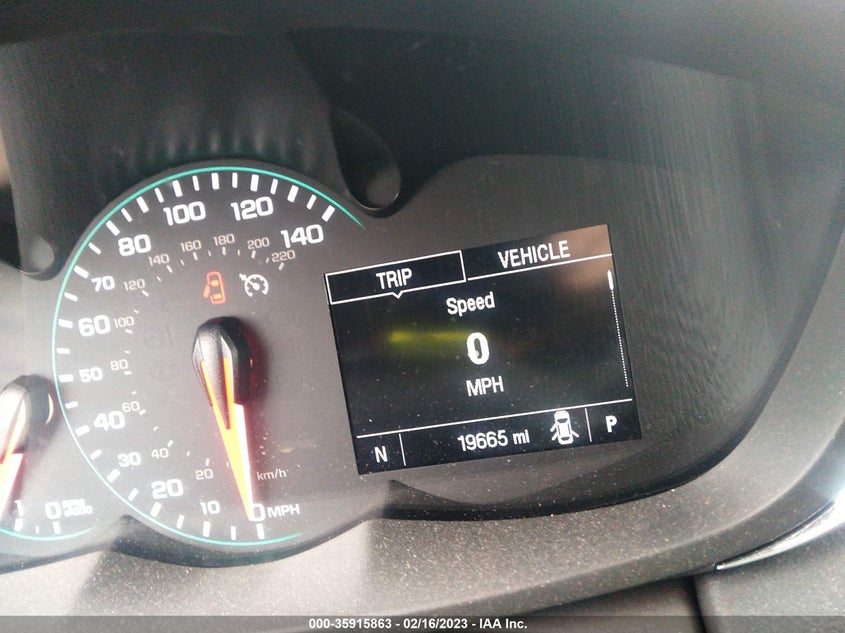 VIN KL7CJLSB3LB351341 2020 CHEVROLET TRAX LT
