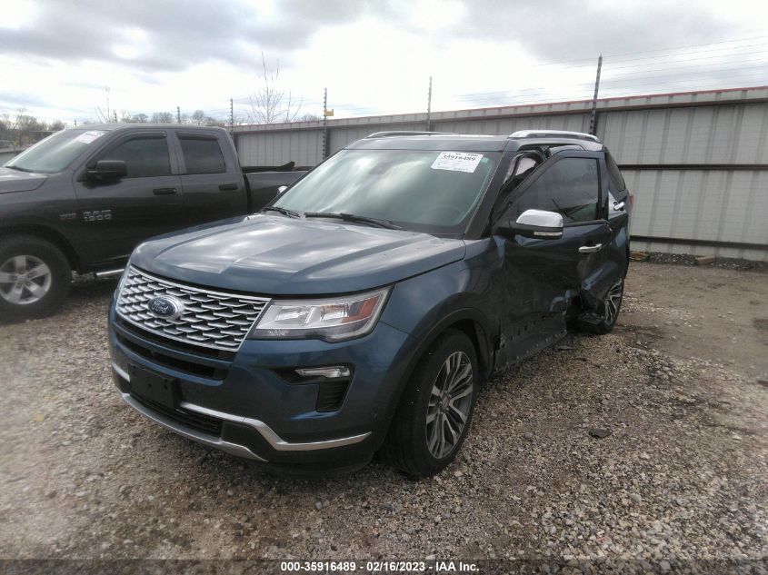 VIN 1FM5K8HT0KGA71735 2019 FORD EXPLORER PLATINUM