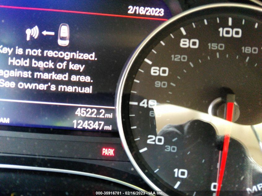 2016 AUDI A7 3.0 PREMIUM PLUS WAUWGAFC4GN016483