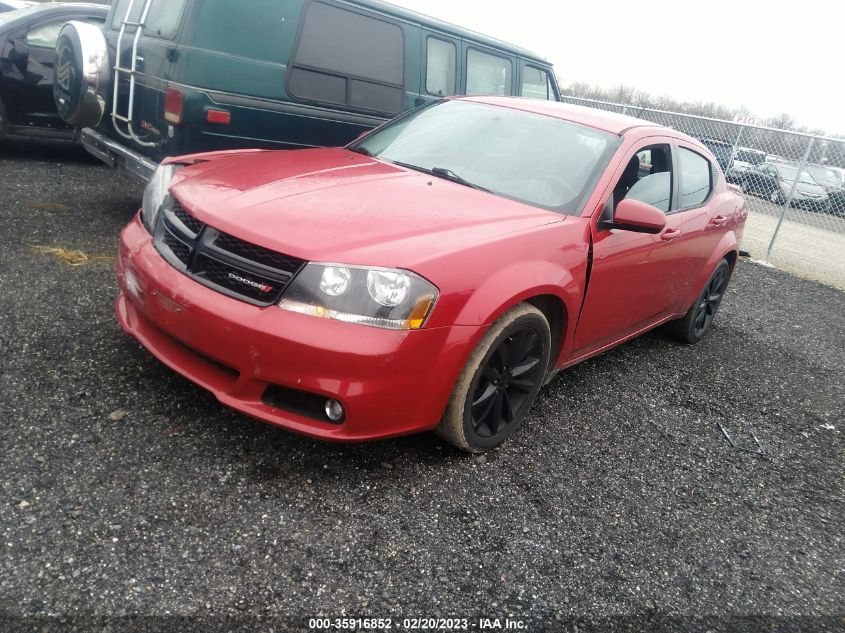 2014 DODGE AVENGER SXT - 1C3CDZCBXEN130823
