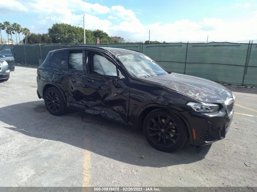 2022 BMW X3 SDRIVE30I - WBX47DP03NN137182