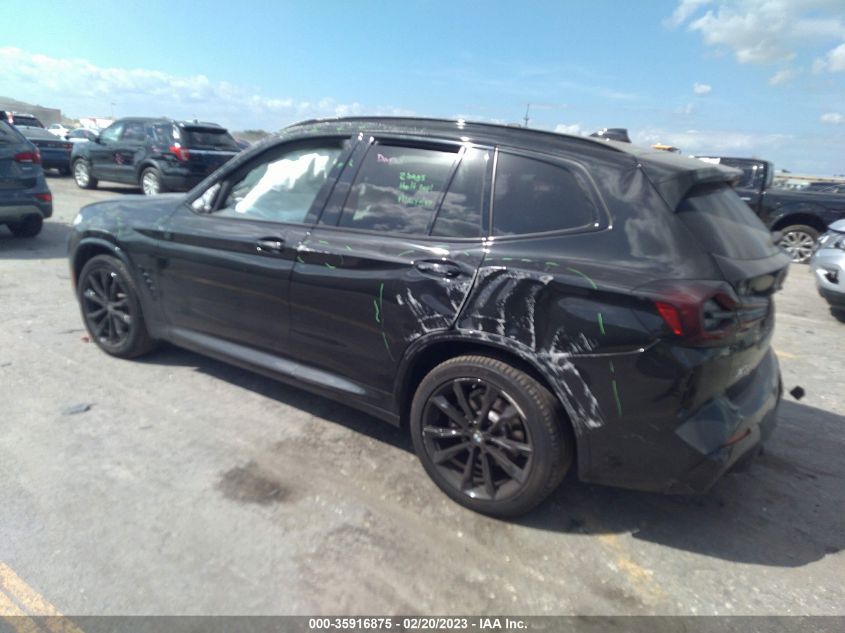 VIN WBX47DP03NN137182 2022 BMW X3 SDRIVE30I