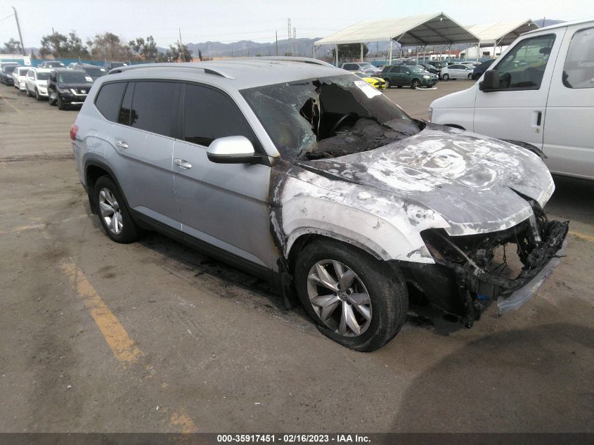 1V2CR2CA9JC558401 VOLKSWAGEN ATLAS 3.6L V6 SE 2018