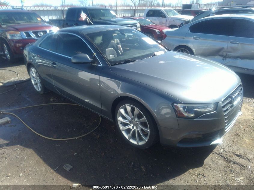 2013 AUDI A5 PREMIUM PLUS - WAURFAFR4DA026664