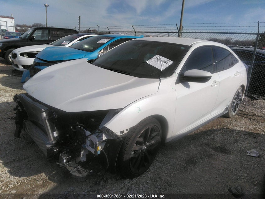 VIN SHHFK7H49LU212856 2020 HONDA CIVIC HATCHBACK SPORT