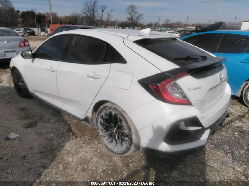 VIN SHHFK7H49LU212856 2020 HONDA CIVIC HATCHBACK SPORT