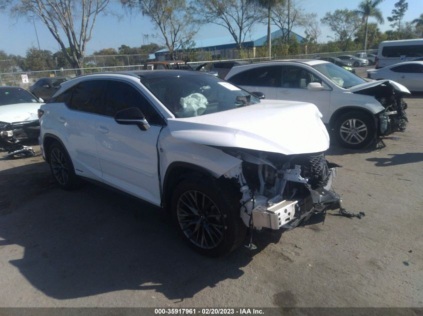 2T2YGMDA7MC069140 LEXUS RX RX 450H F SPORT HANDLING 2021