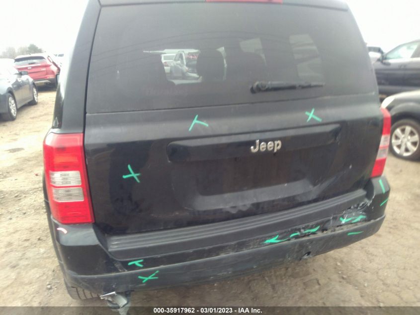 2013 JEEP PATRIOT LATITUDE - 1C4NJRFB6DD228826