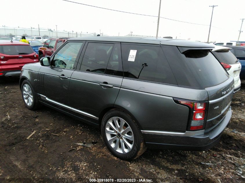 2014 LAND ROVER RANGE ROVER HSE SALGS2VF8EA132032