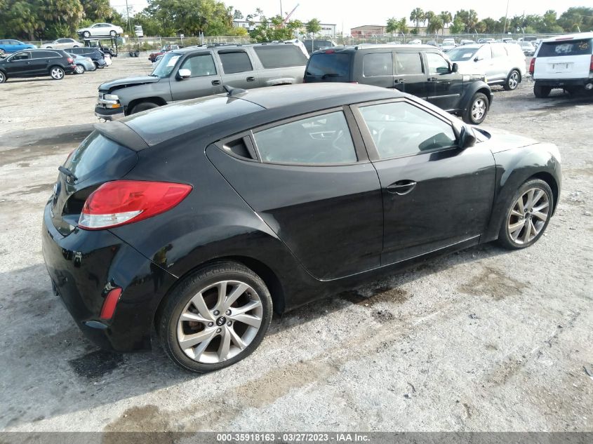 2016 HYUNDAI VELOSTER - KMHTC6AD1GU269275