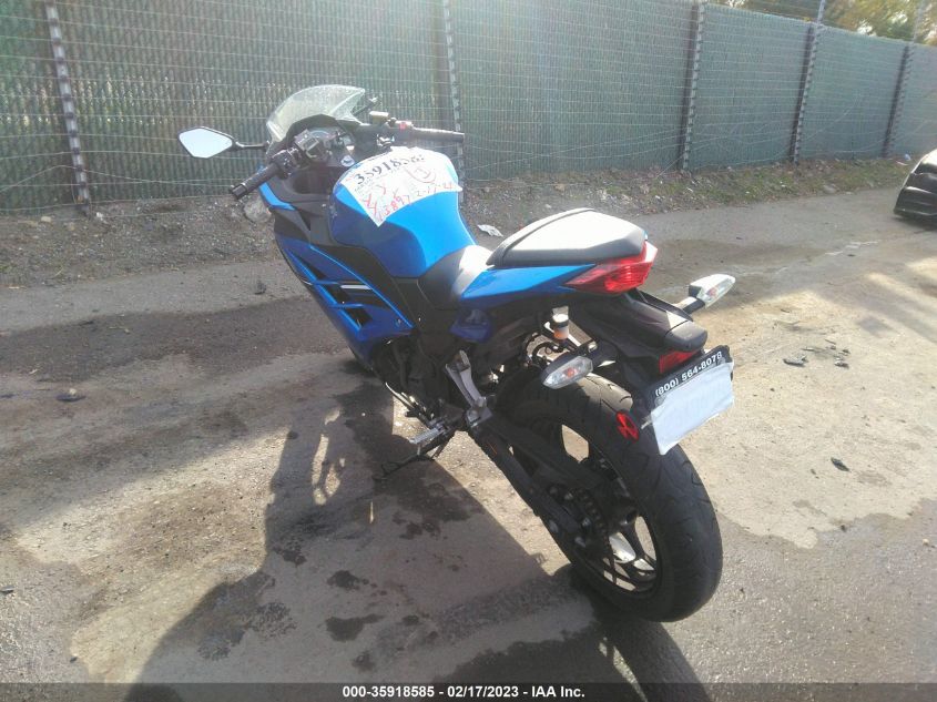 2017 KAWASAKI EX300 A JKAEX8A12HDA31887
