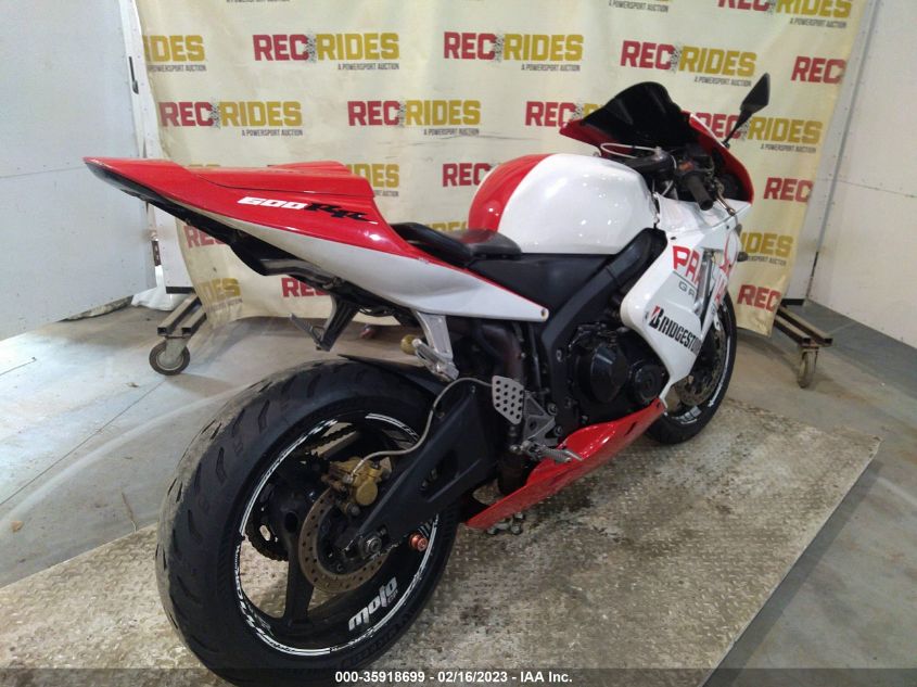 2003 HONDA CBR600 RR JH2PC37073M000742