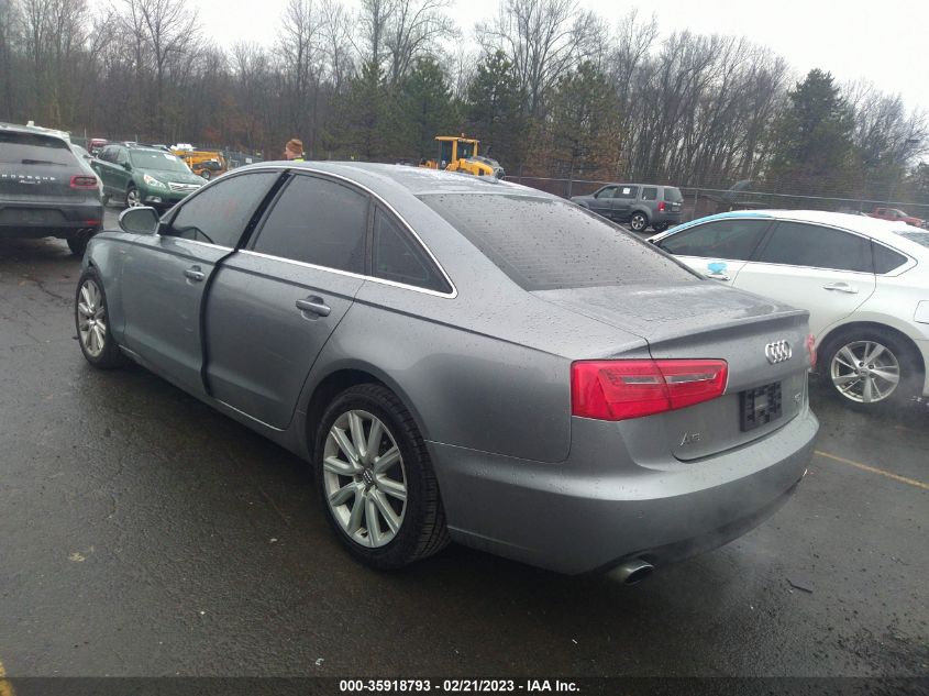 2014 AUDI A6 3.0T PREMIUM PLUS - WAUFGAFC2EN113940