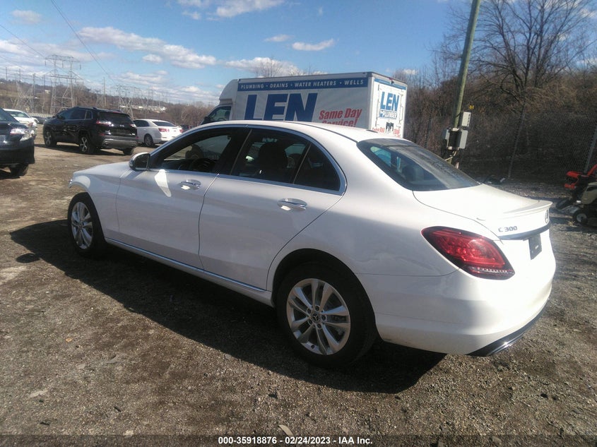 VIN 55SWF8EB1KU314650 2019 MERCEDES-BENZ C-CLASS C 300