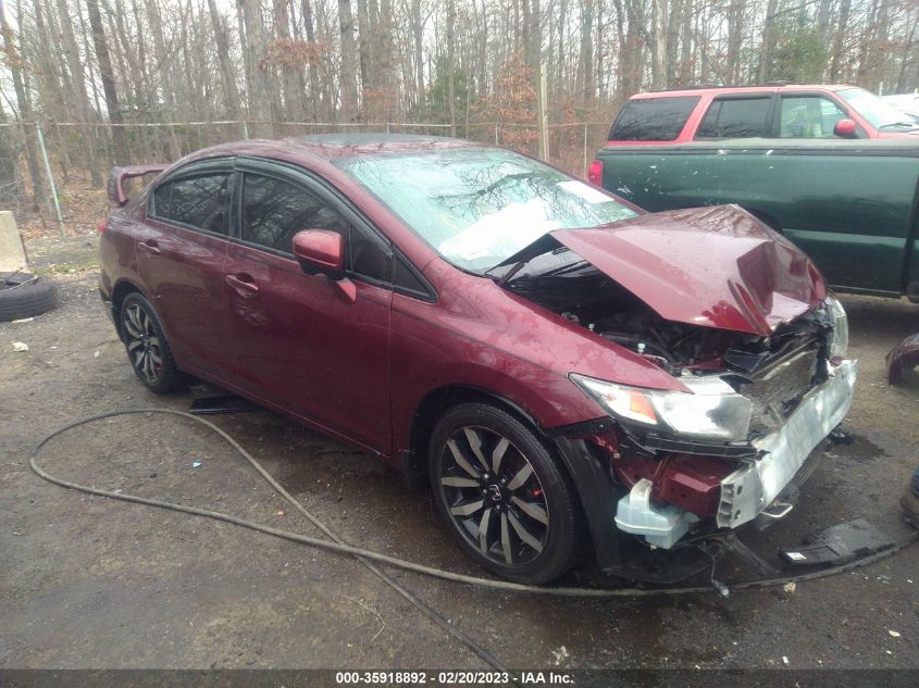 2015 HONDA CIVIC EX-L - 2HGFB2F91FH504732