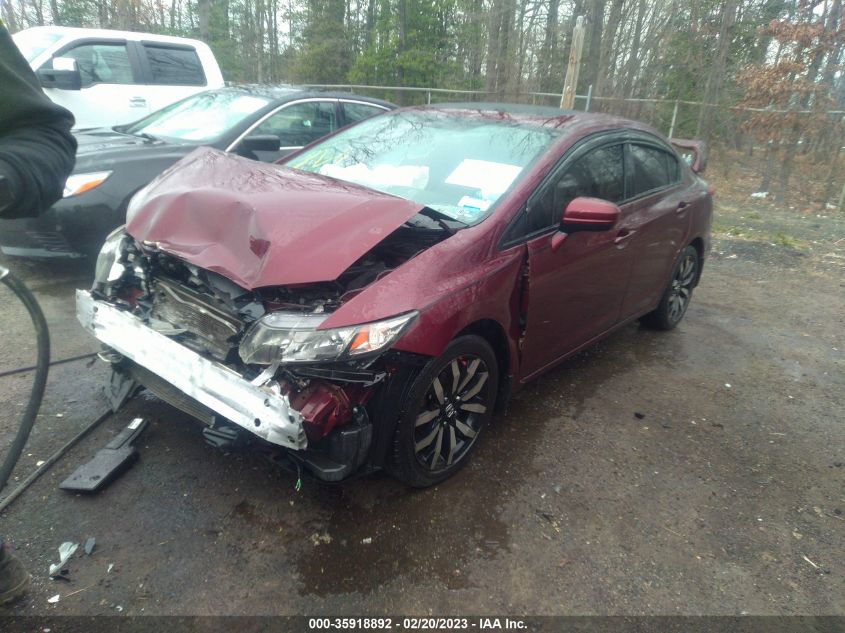 2015 HONDA CIVIC EX-L - 2HGFB2F91FH504732