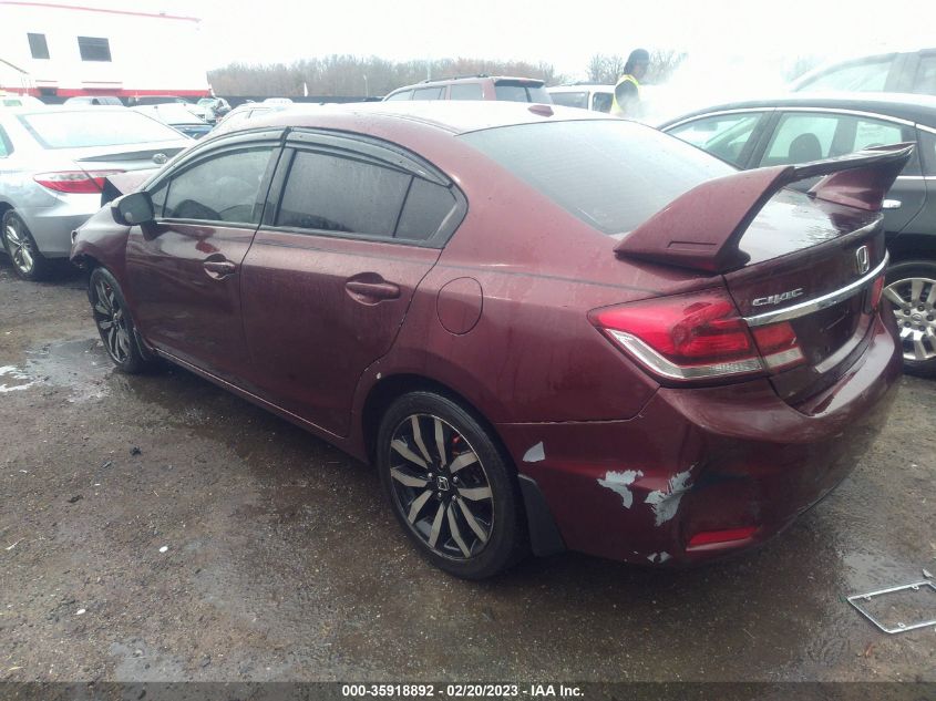 2015 HONDA CIVIC EX-L - 2HGFB2F91FH504732