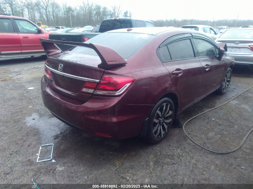 2015 HONDA CIVIC EX-L - 2HGFB2F91FH504732