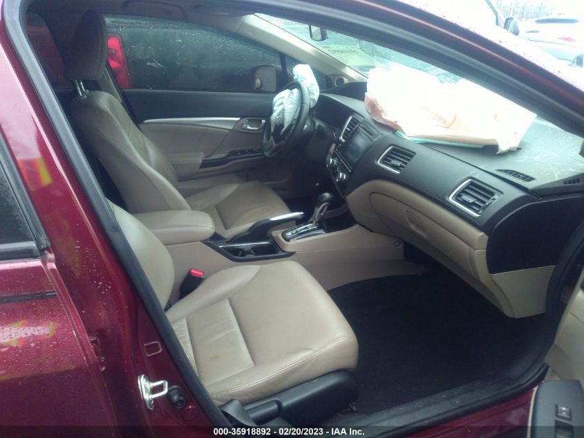 2015 HONDA CIVIC EX-L - 2HGFB2F91FH504732