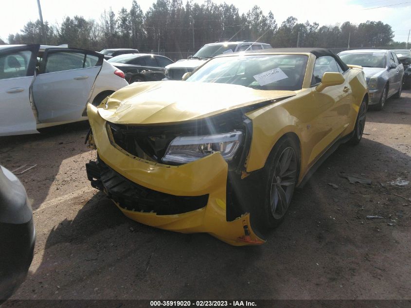 2017 CHEVROLET CAMARO 1LT - 1G1FB3DS5H0170425
