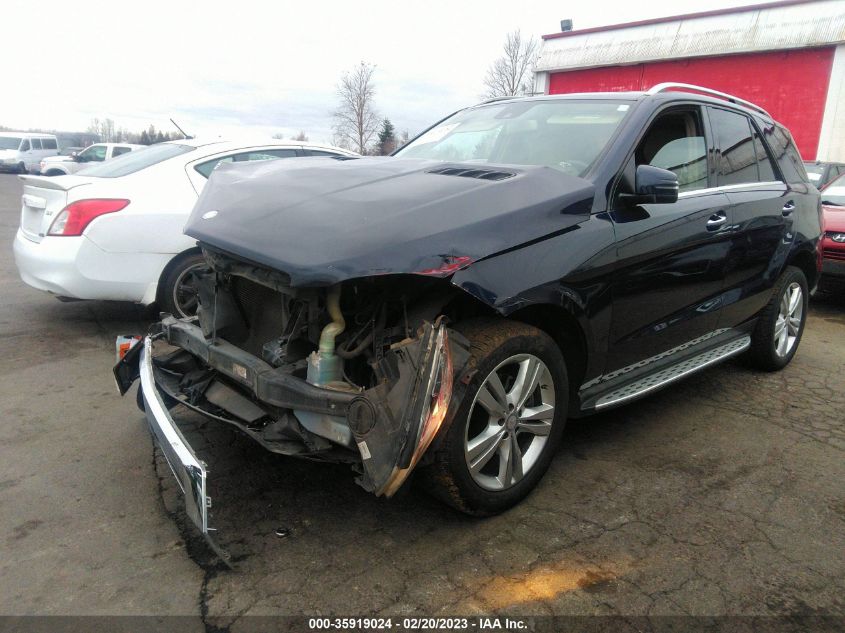 2015 MERCEDES-BENZ M-CLASS ML 350 - 4JGDA5HB6FA501474