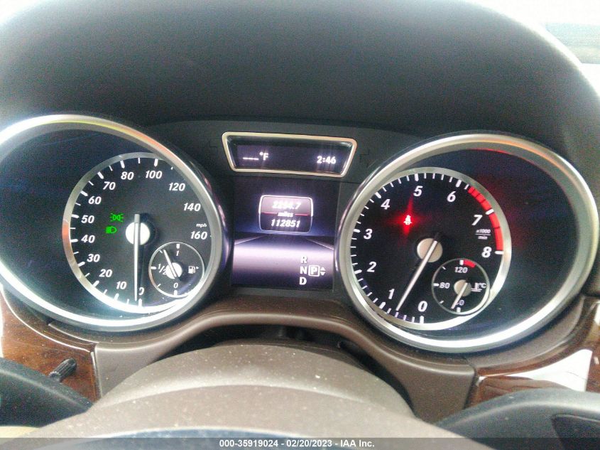 2015 MERCEDES-BENZ M-CLASS ML 350 - 4JGDA5HB6FA501474