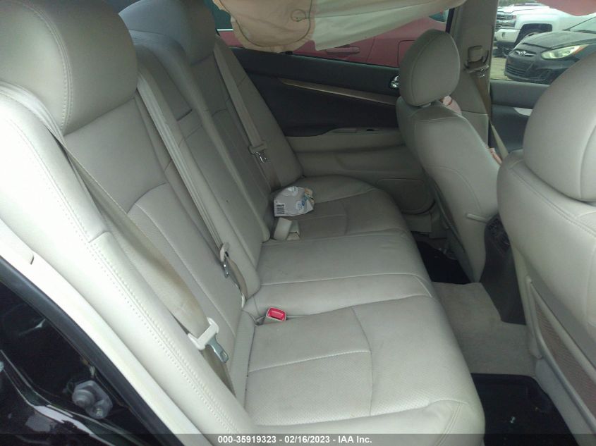 2013 INFINITI G37 SEDAN JOURNEY - JN1CV6AP7DM711516