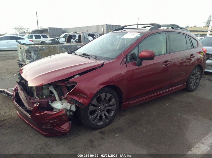 2013 SUBARU IMPREZA WAGON 2.0I SPORT LIMITED - JF1GPAR66DH200563