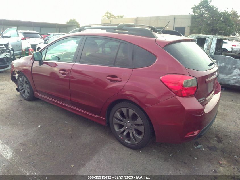 2013 SUBARU IMPREZA WAGON 2.0I SPORT LIMITED - JF1GPAR66DH200563