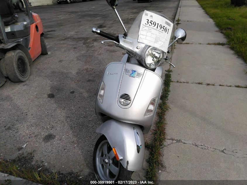 2008 VESPA GTS 250 ZAPM459L285007299