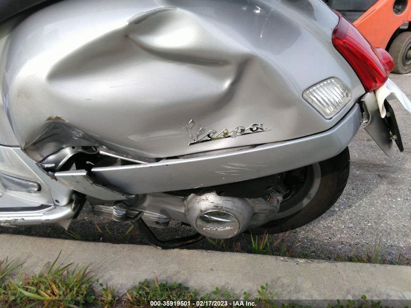 2008 VESPA GTS 250 ZAPM459L285007299