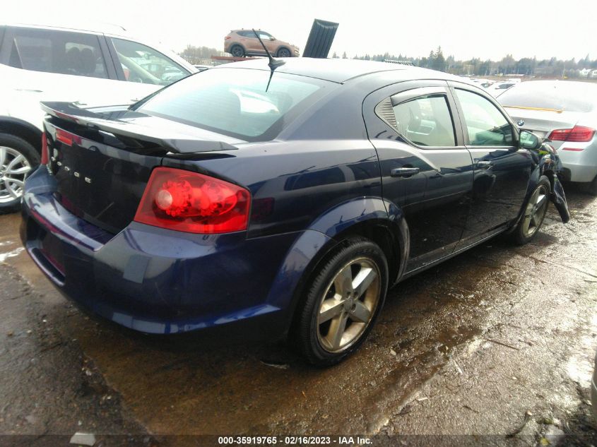 2013 DODGE AVENGER SE - 1C3CDZAB6DN621780