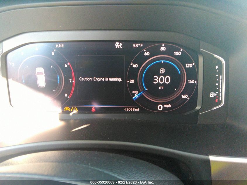 2019 VOLKSWAGEN ATLAS 3.6L V6 SEL PREMIUM - 1V2NR2CA0KC564551