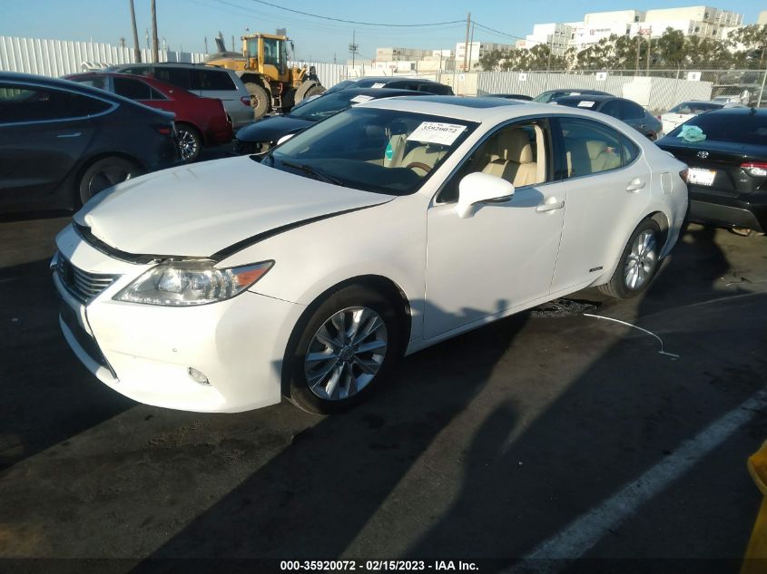 2015 LEXUS ES 300H HYBRID JTHBW1GG1F2089461