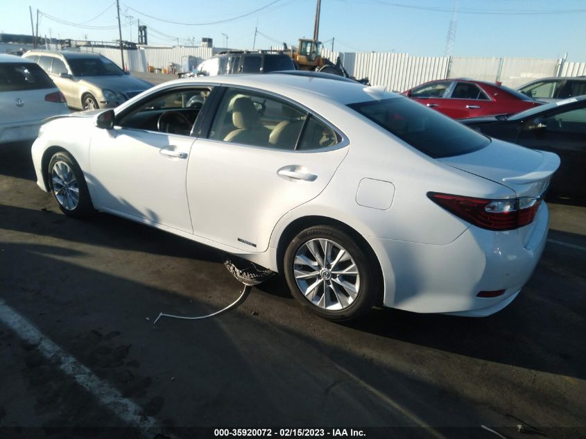 2015 LEXUS ES 300H HYBRID JTHBW1GG1F2089461