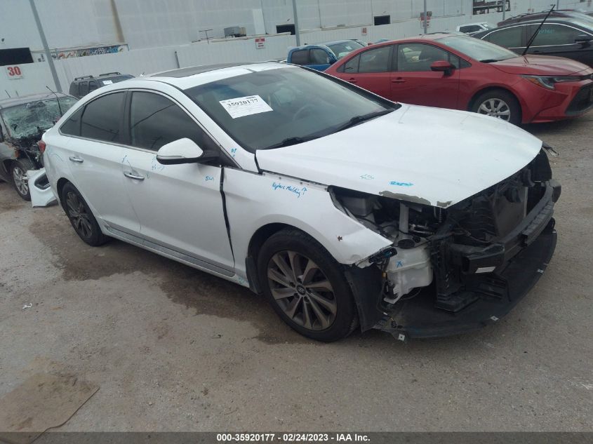 2017 HYUNDAI SONATA SPORT - 5NPE34AF4HH481389