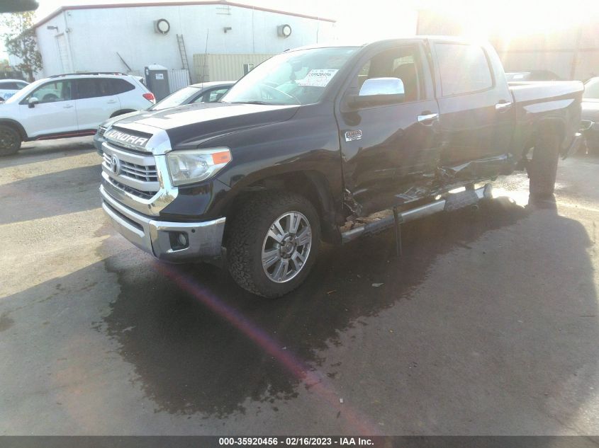 2014 TOYOTA TUNDRA 4WD TRUCK PLATINUM/1794 - 5TFAY5F12EX401879