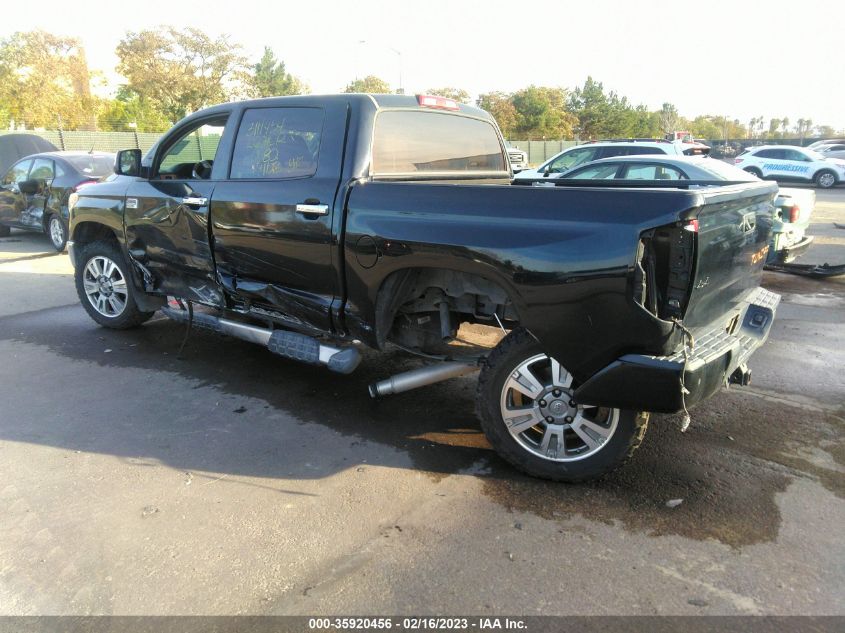 2014 TOYOTA TUNDRA 4WD TRUCK PLATINUM/1794 - 5TFAY5F12EX401879
