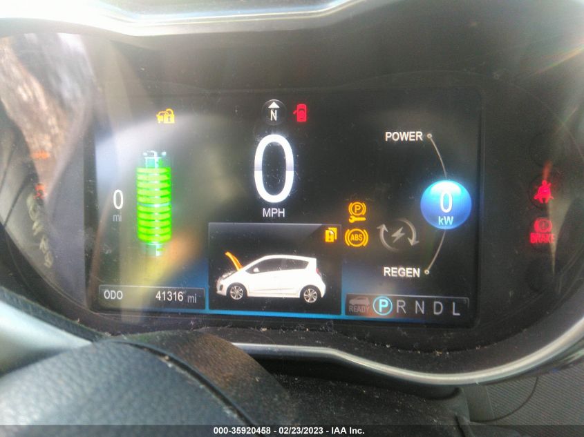 2016 CHEVROLET SPARK EV LT KL8CK6S09GC580647