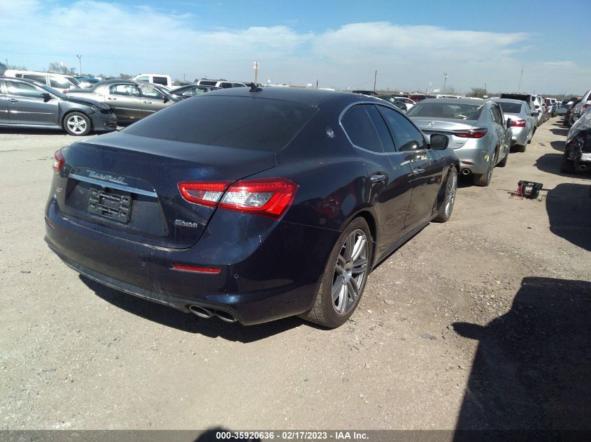 2016 MASERATI GHIBLI S Q4 ZAM57RTA0G1168313