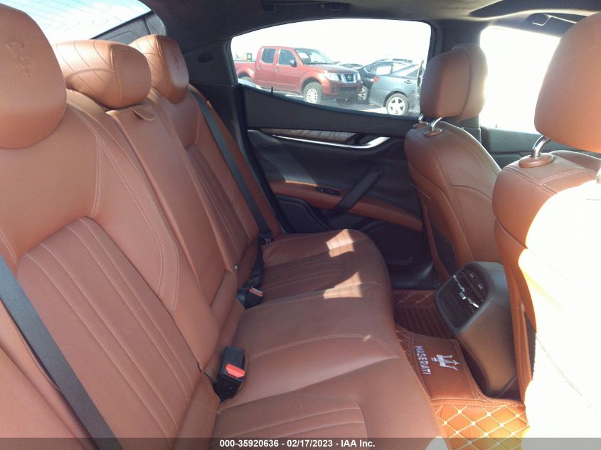 2016 MASERATI GHIBLI S Q4 ZAM57RTA0G1168313