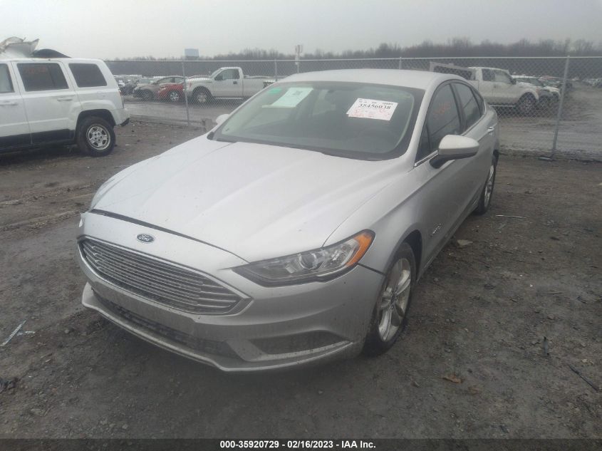 2018 FORD FUSION HYBRID SE - 3FA6P0LU3JR149532