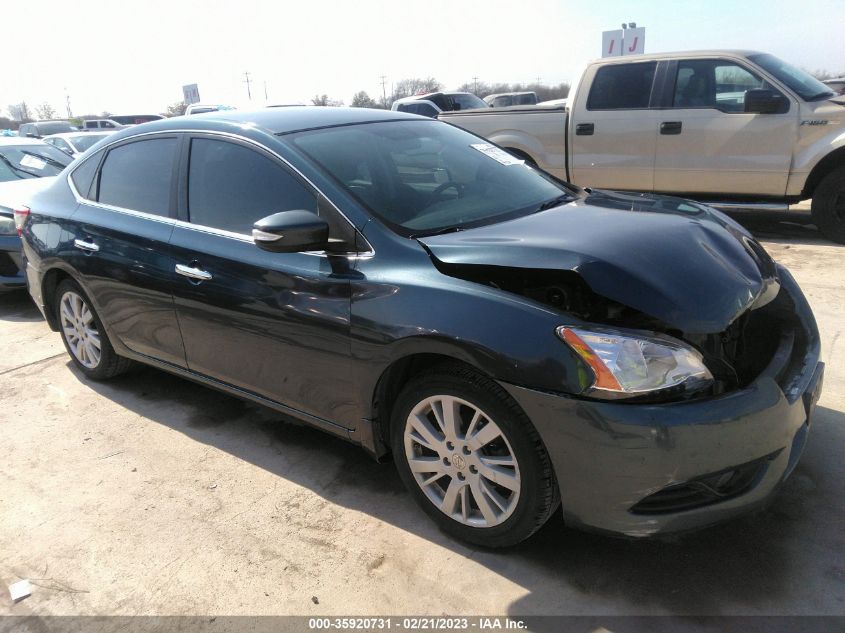 2013 NISSAN SENTRA SL - 3N1AB7AP6DL645847