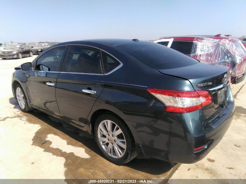 2013 NISSAN SENTRA SL - 3N1AB7AP6DL645847