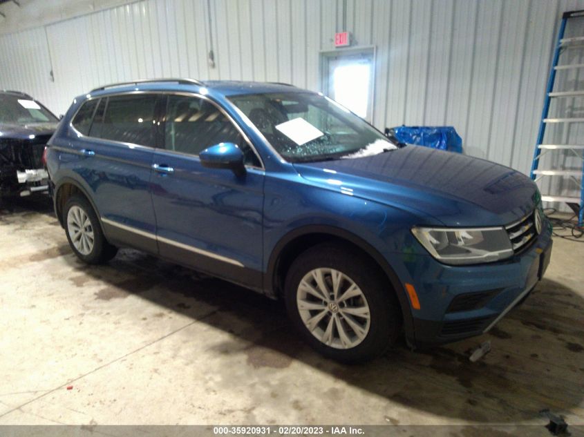 3VV3B7AXXJM134199 VOLKSWAGEN TIGUAN SEL/SE 2018